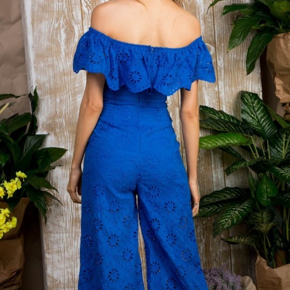 Royal Blue Jumpsuit - Picture 9 of 11